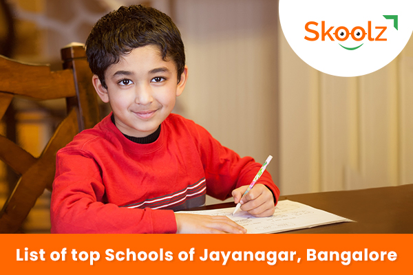 List of top Schools of Jayanagar, Bangalore